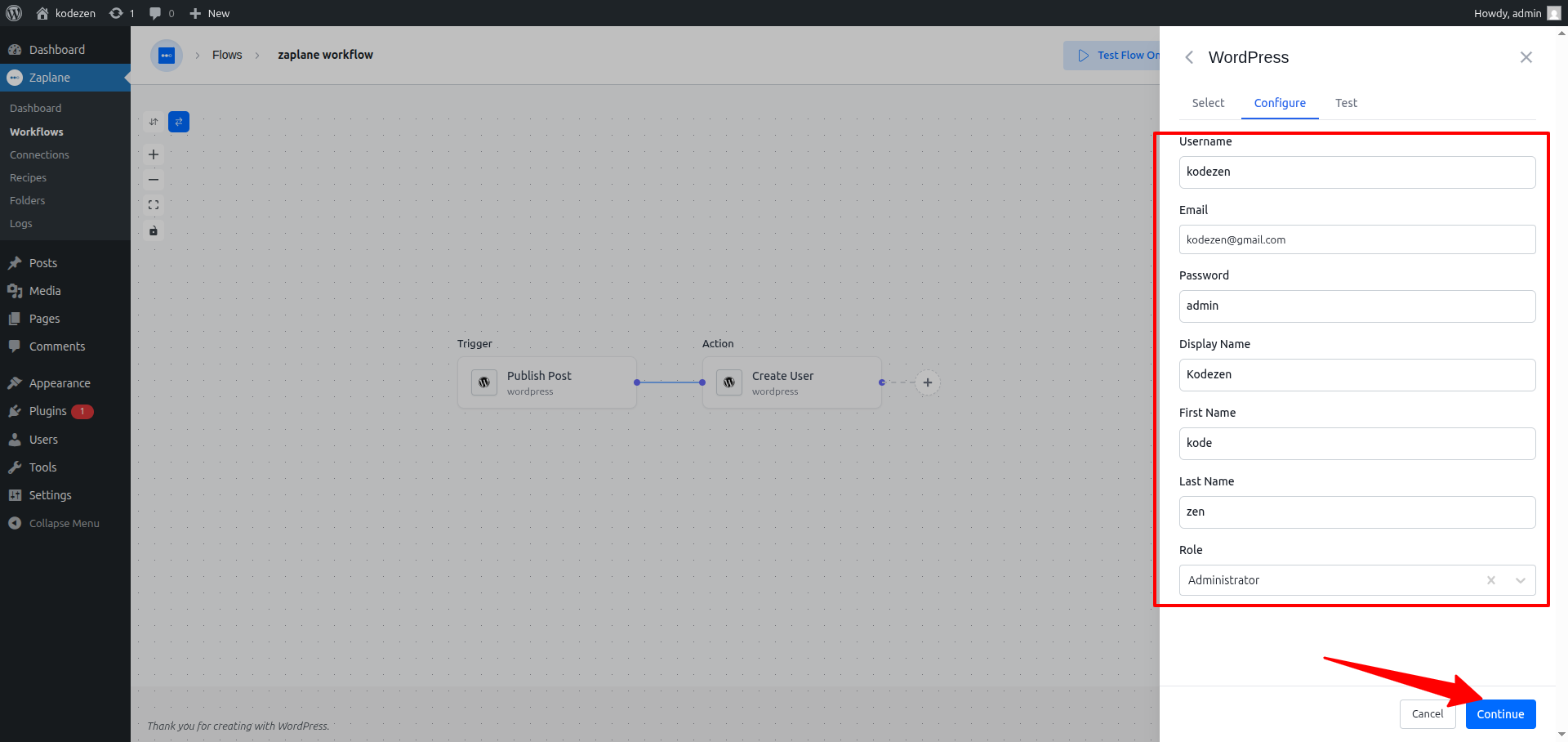 Configure Configure