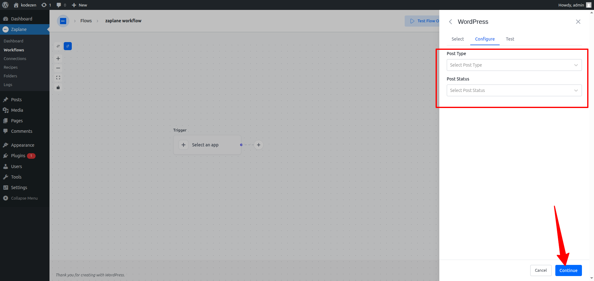Configure Configure