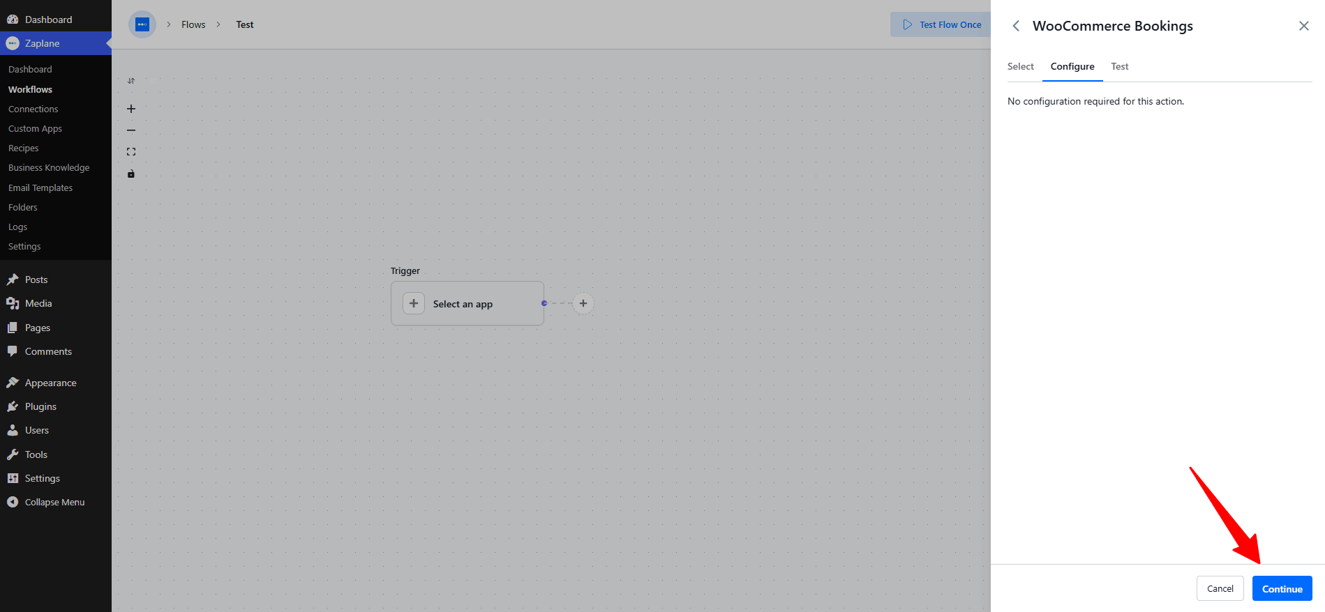 Configure the Trigger Configure the Trigger