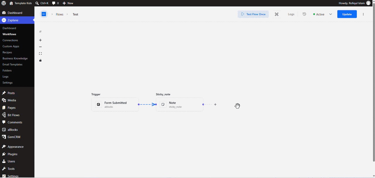 Continue the Workflow After the Note Continue the Workflow After the Note