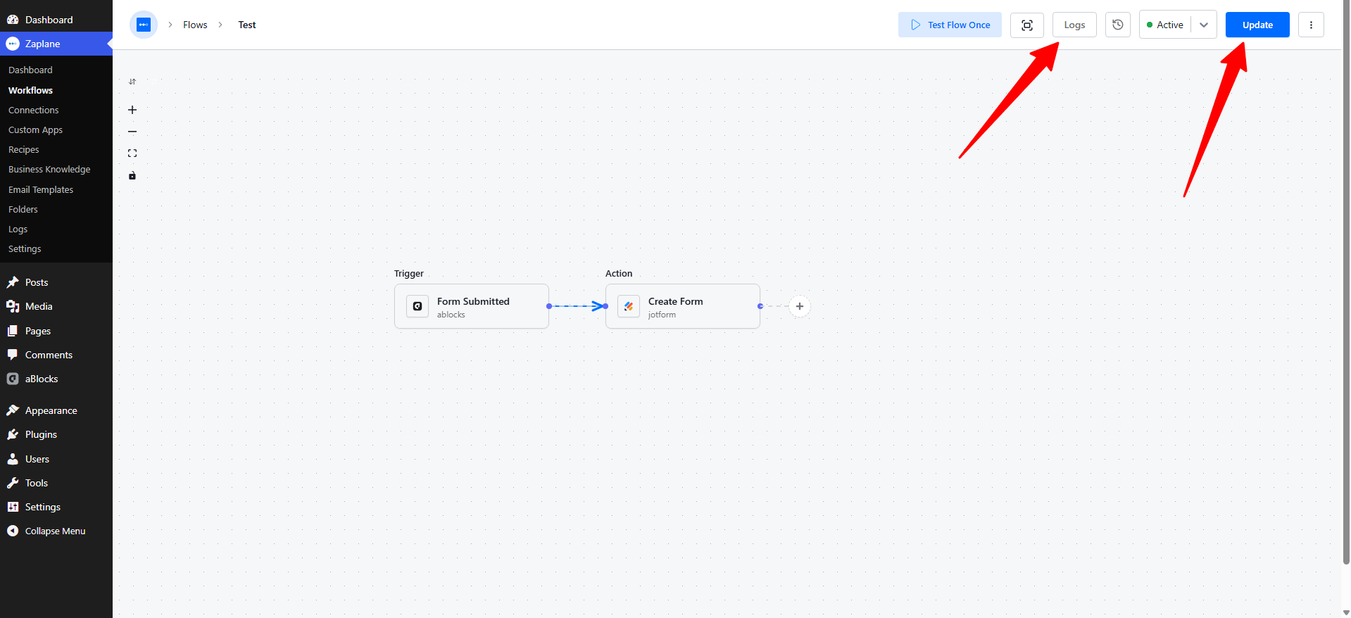 Update and Activate the Workflow Update and Activate the Workflow