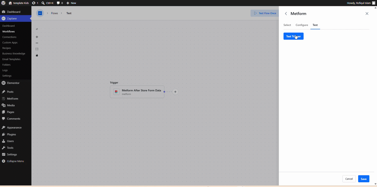 Test and Activate the Workflow Test and Activate the Workflow