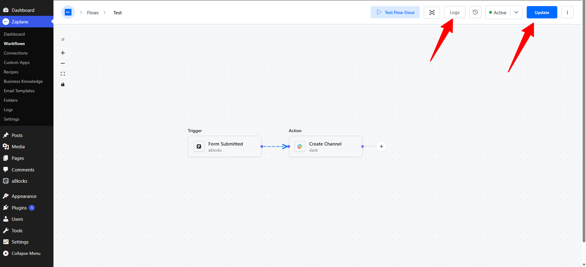 Update and Activate the Workflow Update and Activate the Workflow