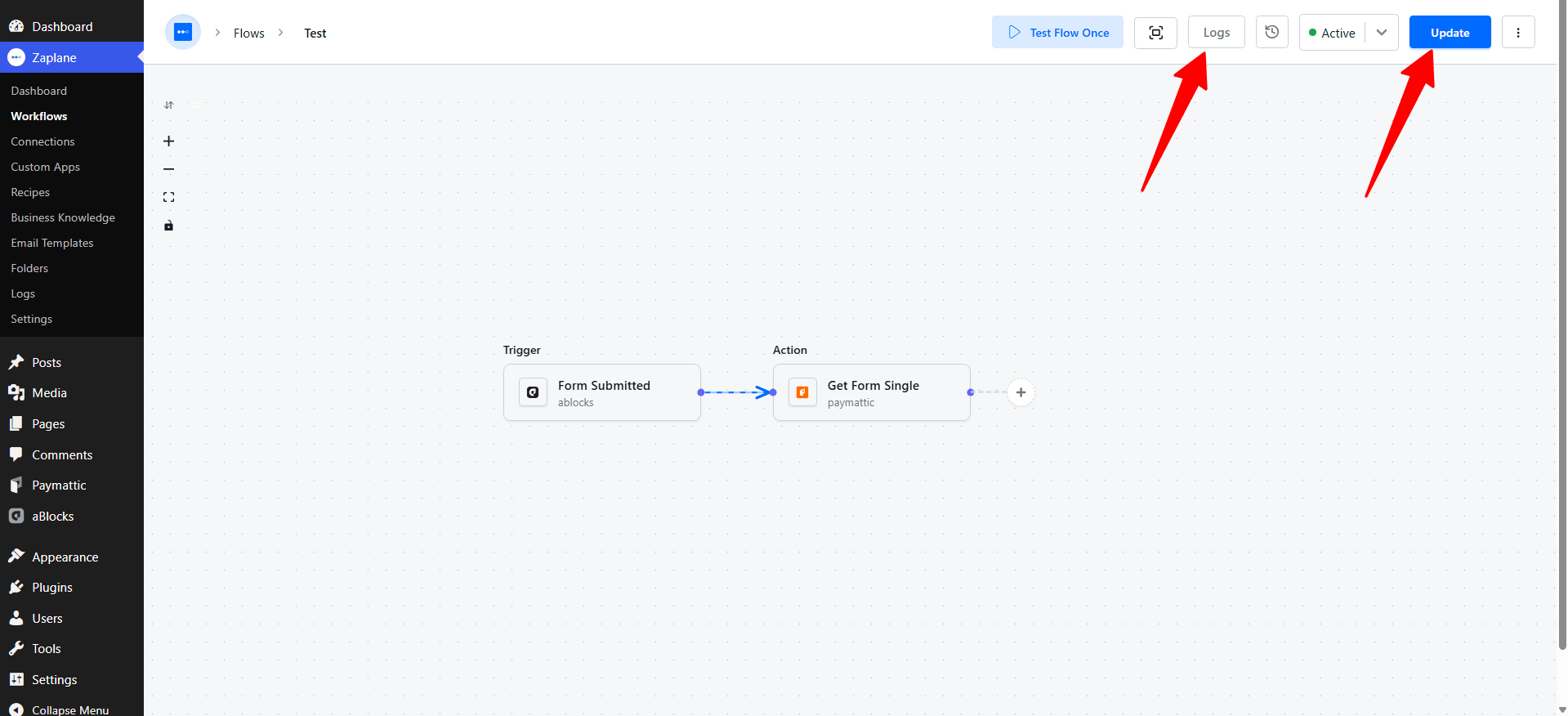 Update and Activate the Workflow Update and Activate the Workflow