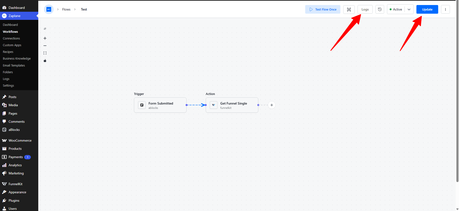 Update and Activate the Workflow Update and Activate the Workflow