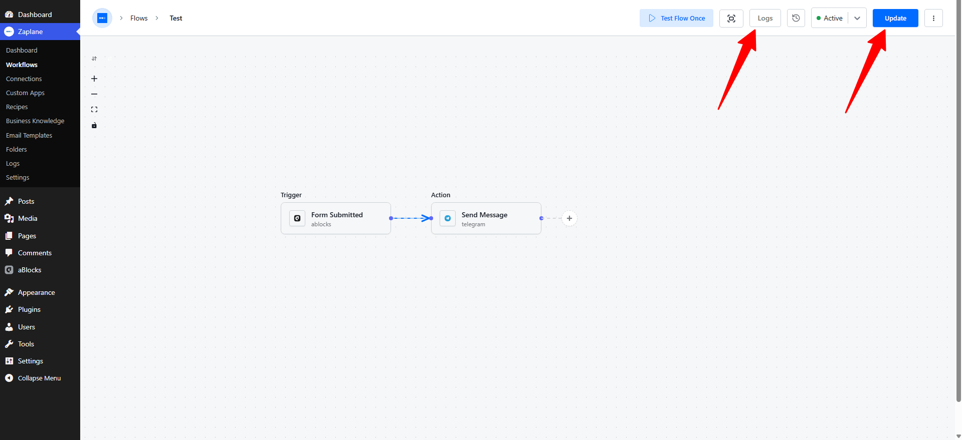 Update and Activate the Workflow Update and Activate the Workflow