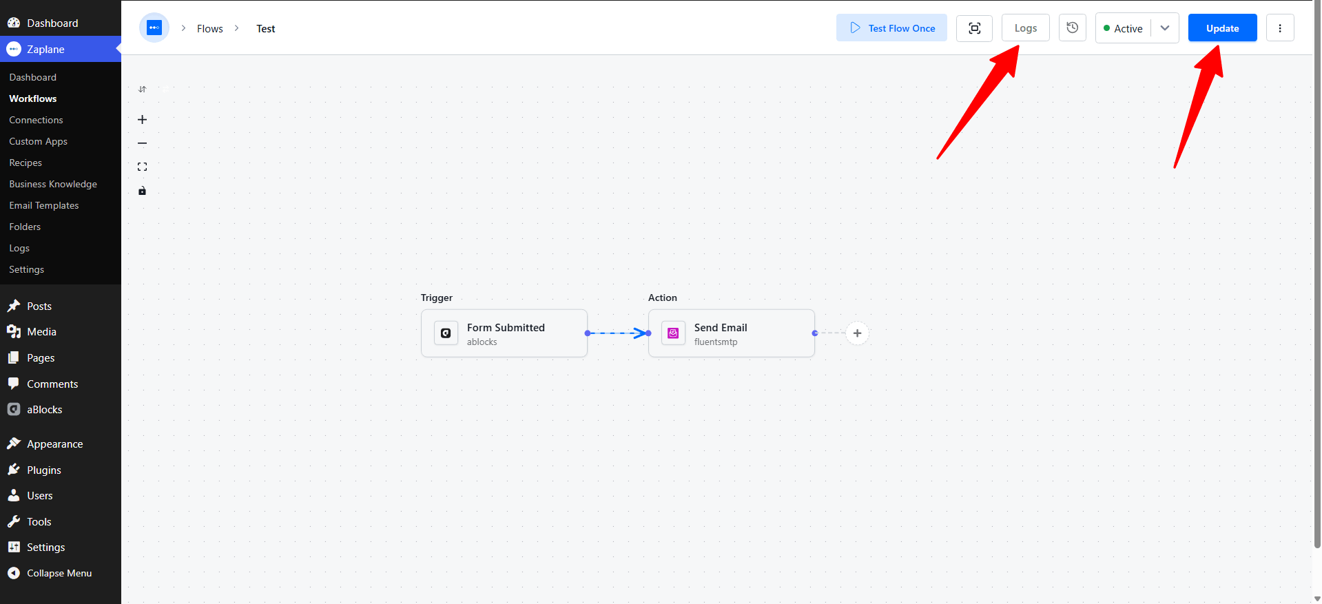 Update and Activate the Workflow Update and Activate the Workflow