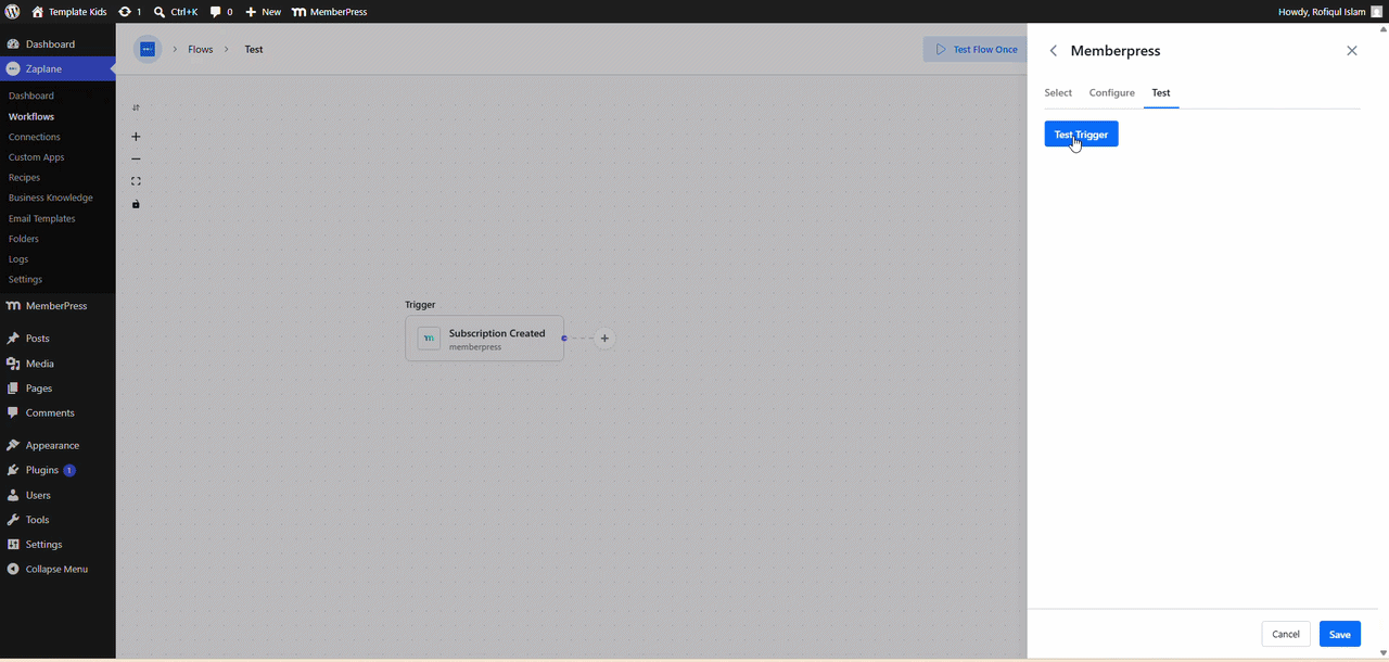 Test and Activate the Workflow Test and Activate the Workflow