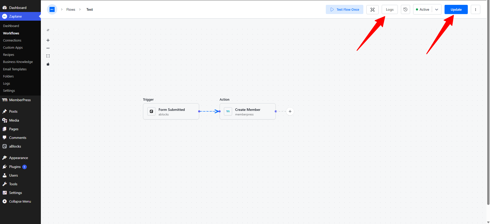 Update and Activate the Workflow Update and Activate the Workflow