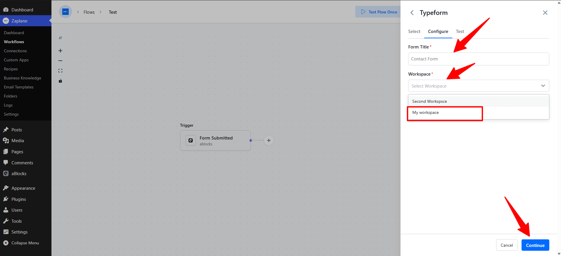 Configure Configure
