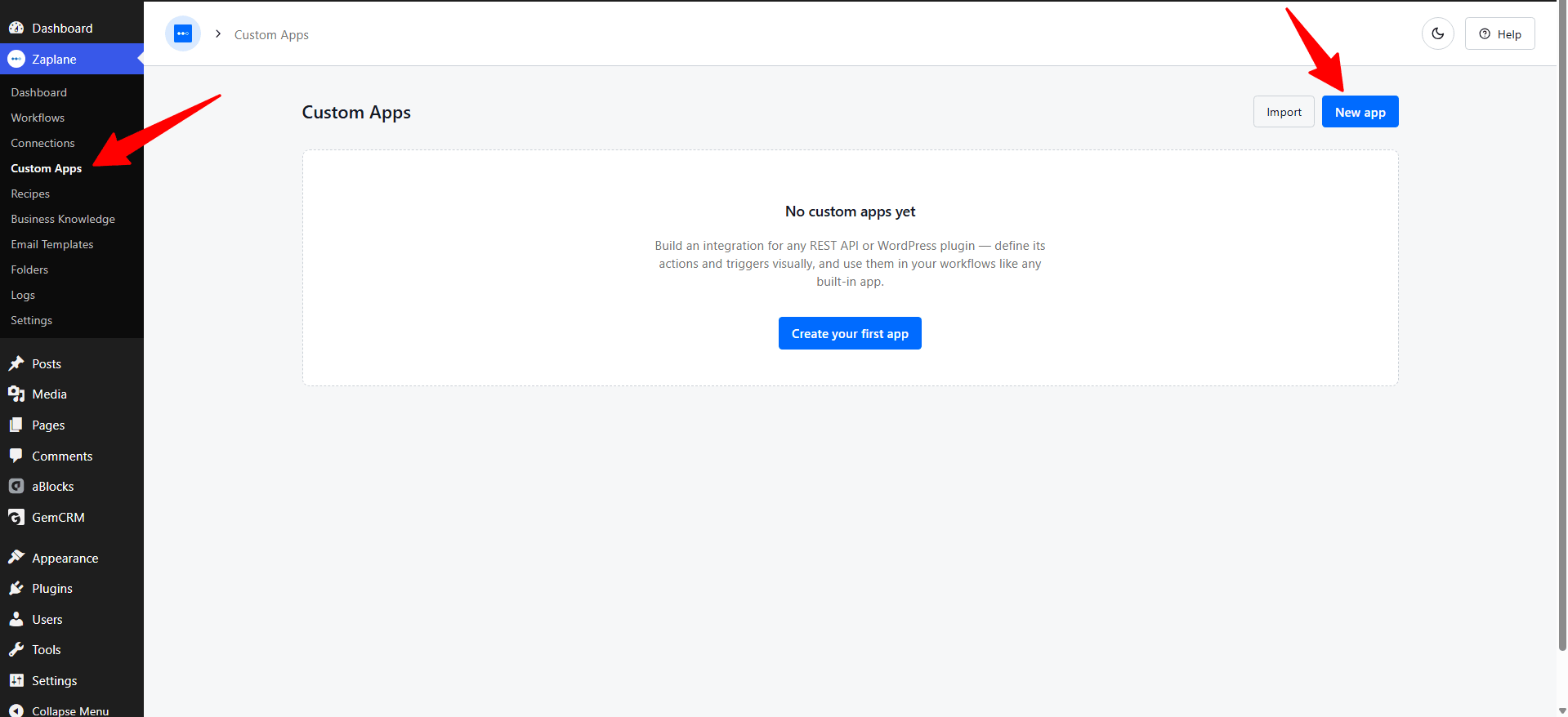 Custom App Custom App
