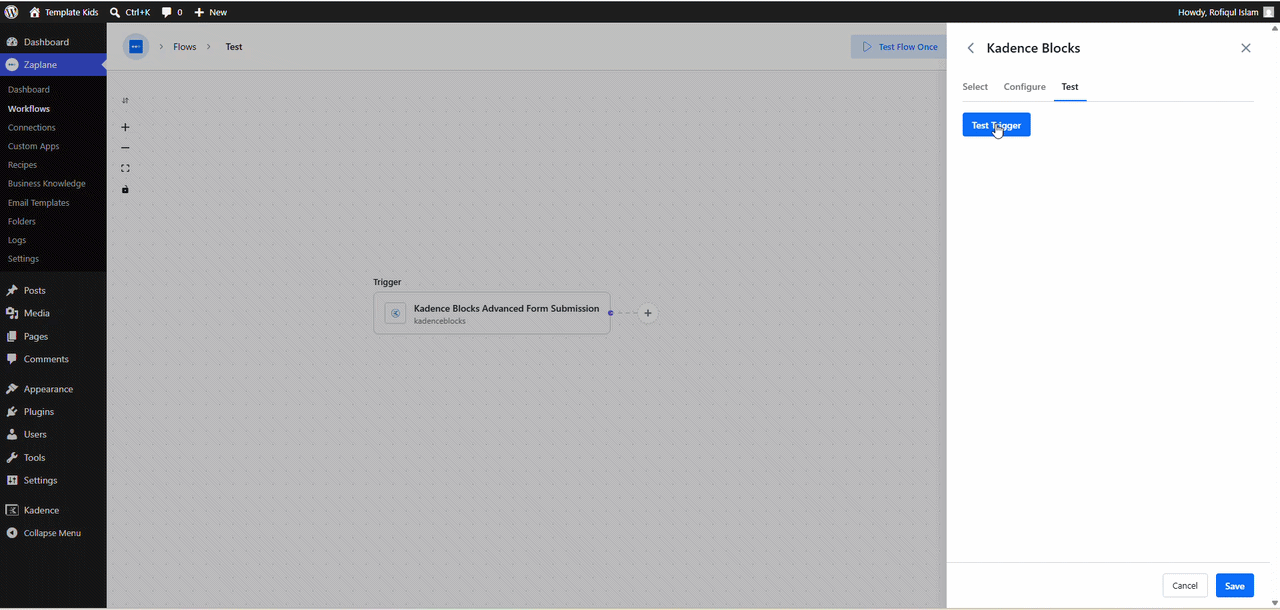 Test and Activate the Workflow Test and Activate the Workflow