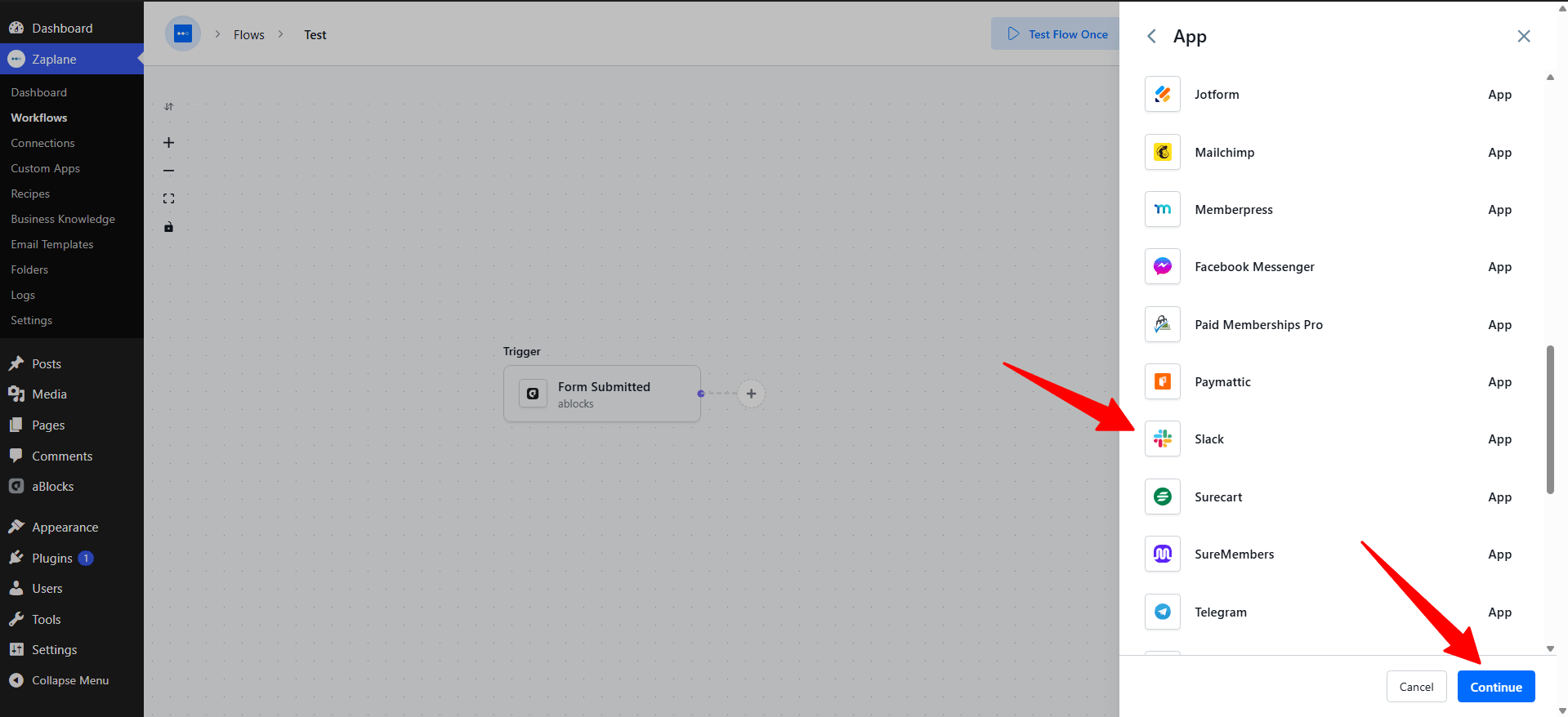 Select Slack Select Slack
