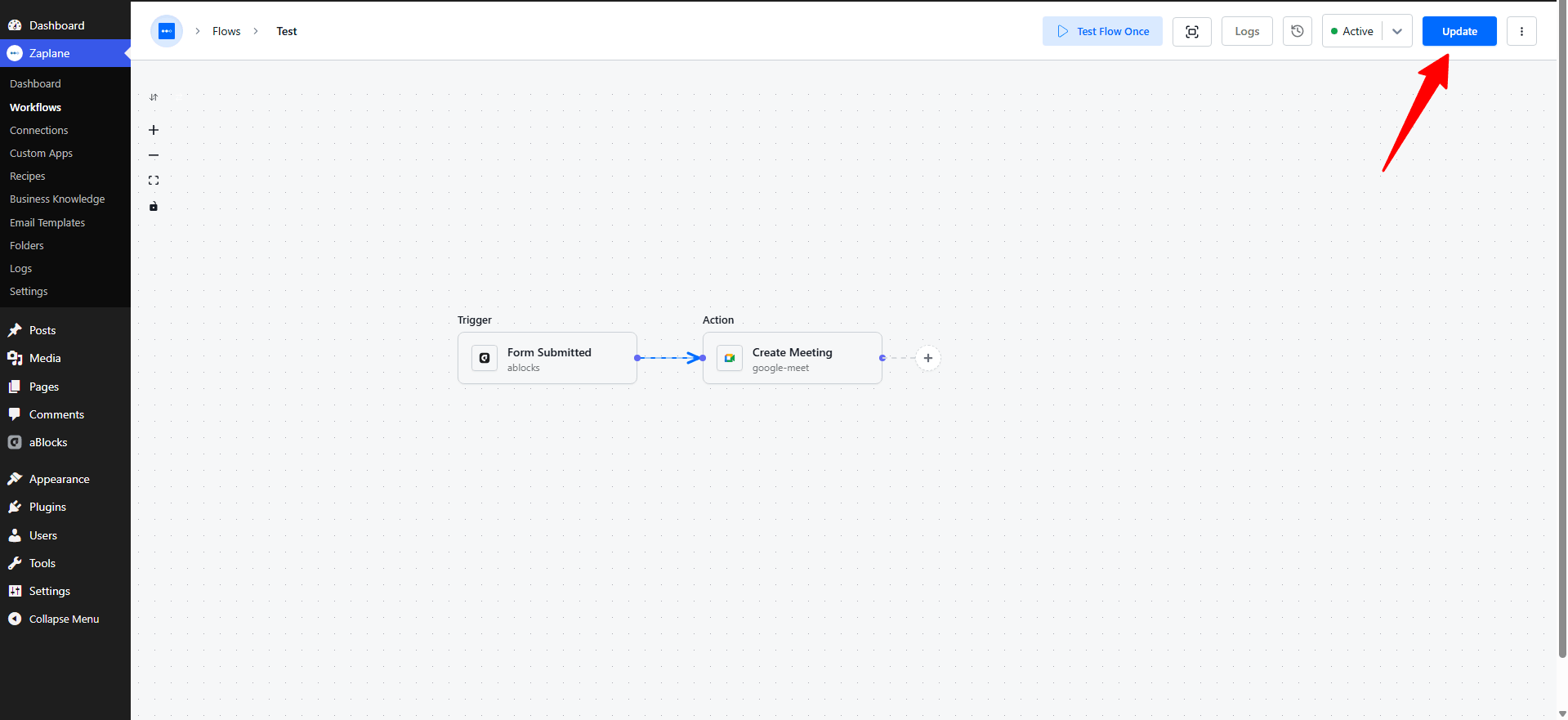 Update and Activate the Workflow Update and Activate the Workflow