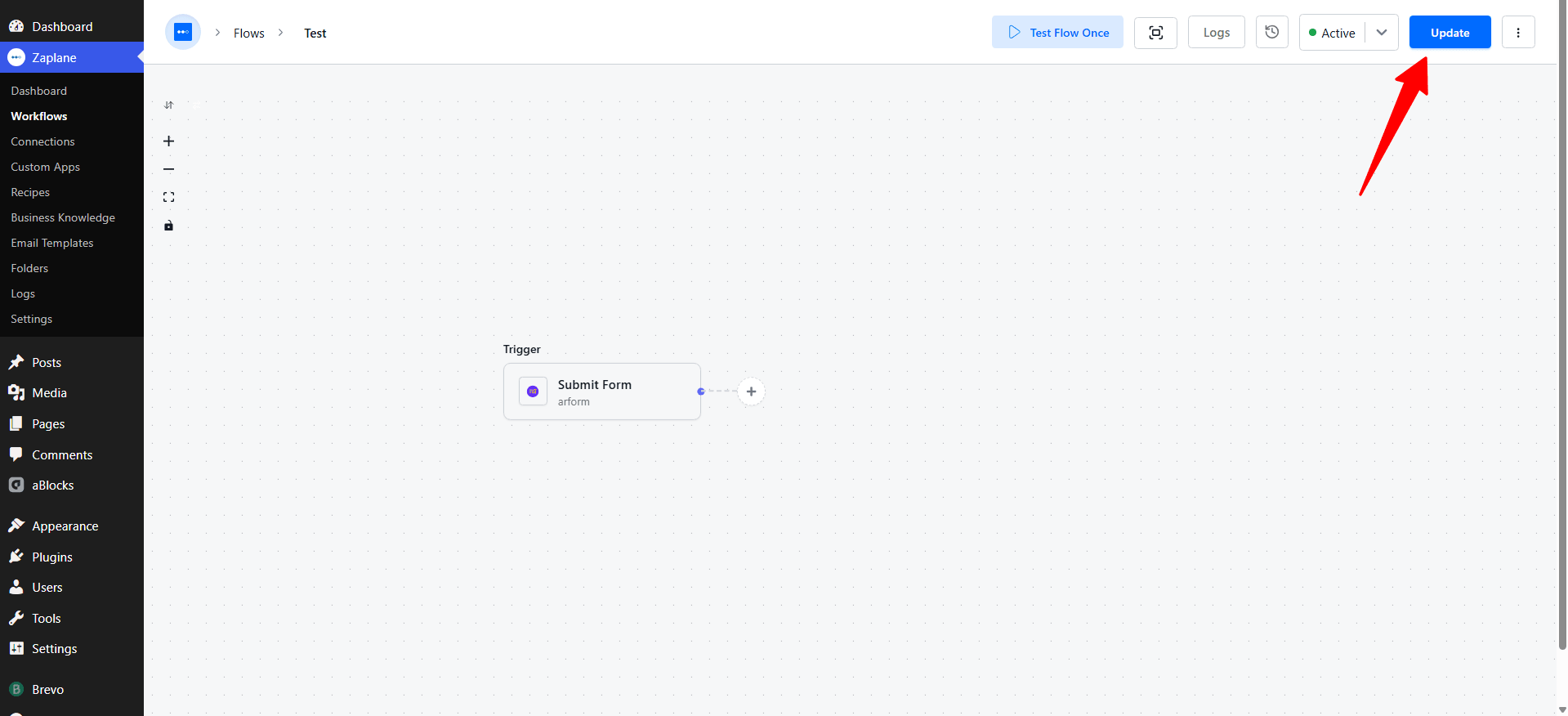 Update and Activate the Workflow Update and Activate the Workflow